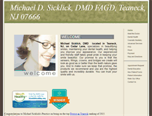 Tablet Screenshot of drsicklick.com